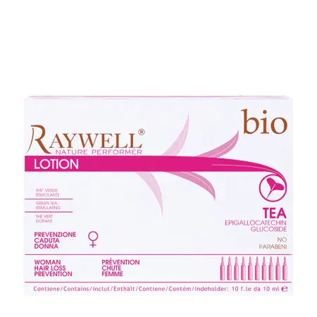 RAYWELL Лосьон против выпадения волос для женщин / BIO TEA LOTION 10*10 мл - 1