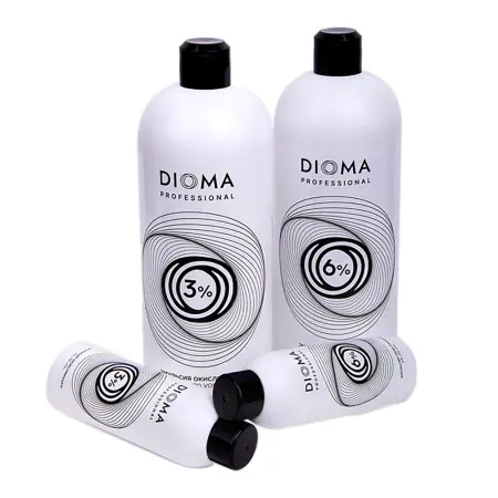 DIOMA PROFESSIONAL Эмульсия окисляющая 3% универсальная / Dioma Professional 10Vol 1000 мл - 4