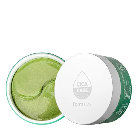 FARMSTAY Патчи гидрогелевые для глаз с центеллой / Cica Farm Nature Solution Eye Patch 60 шт - 2