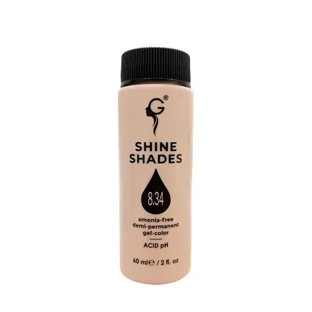 GERA Professional 8.34 гель-краситель для волос без аммиака / Shine Shades 60 мл - 2