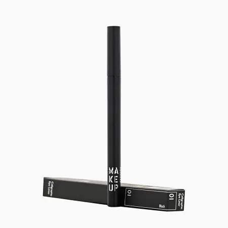 MAKE UP FACTORY Подводка жидкая для глаз, 01 черный / Calligraphic Eye Liner 0,55 мл - 3