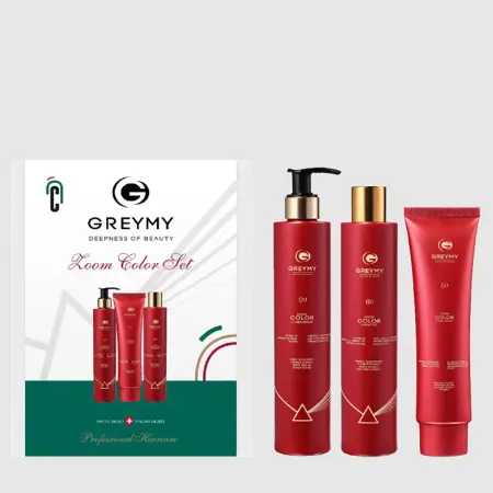GREYMY Набор для окрашенных волос (шампунь 250 мл + кондиционер 250 мл + маска 150 мл) Zoom Color Set - 2