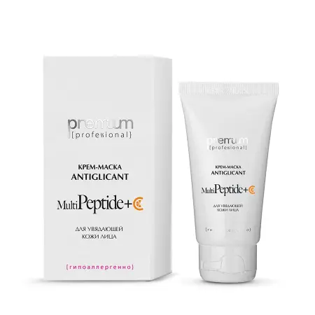 PREMIUM Крем-маска / Multipeptide AntiGlicant 50 мл - 2