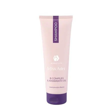 ADRICOCO Шампунь для объема волос / ADRICOCO Miss Adri B complex & amaranth oil 250 мл - 1