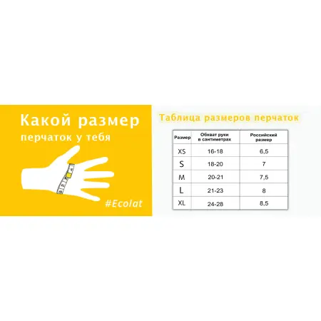 ECOLAT Перчатки нитриловые, голубые, размер XS / 5 EcoLat 100 шт - 4