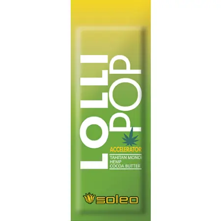 SOLEO Ускоритель загара с маслом монои, коноплей и маслом какао / Lolli Pop Basic 15 мл - 1