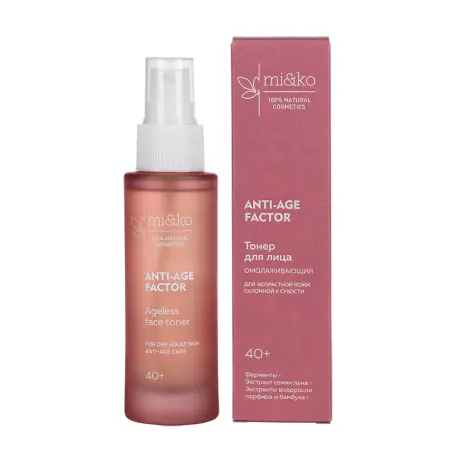 MI&KO Тонер омолаживающий для лица / Anti-Age Factor Ageless face toner 50 мл - 2