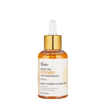 THINKCO Сыворотка увлажняющая с витаминами / Thinkco Moisture Vitamin NMF Whitening Ampoule 80 мл - 1