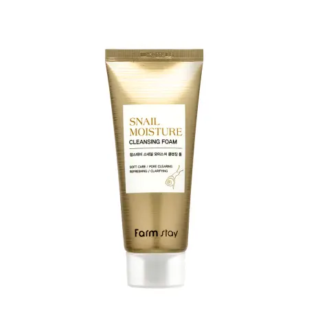 FARMSTAY Пенка увлажняющая для лица с муцином улитки / Snail Moisture Cleansing Foam 100 мл - 1