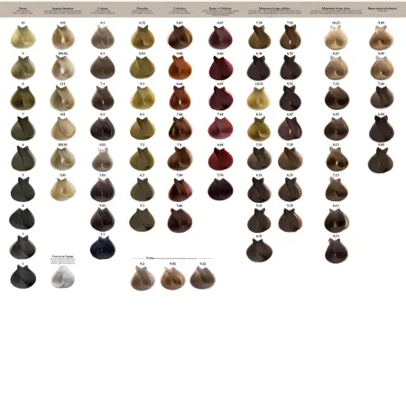TAHE 7.35 краситель перманентный для волос / Organic Care Permanent Color Medium golden mahogany blonde 100 мл - 3