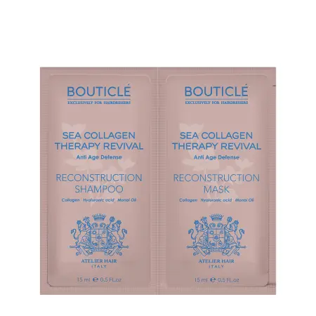 BOUTICLE Набор для волос (шампунь 15 мл + маска 15 мл) Sea Collagen Therapy Revival - 1