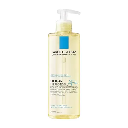 LA ROCHE-POSAY Масло очищающее для лица / LIPIKAR AP+ Cleansing Oil 400 мл - 1