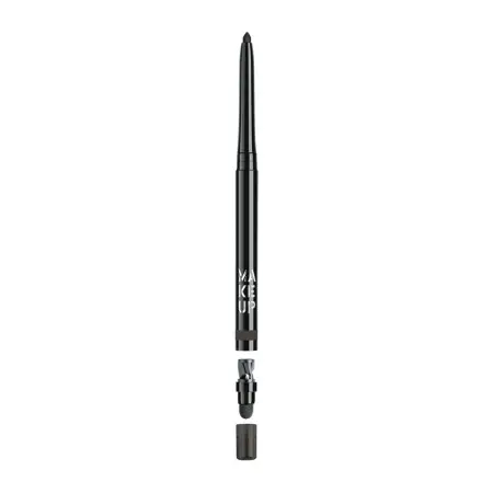 MAKE UP FACTORY Карандаш автоматический контурный для глаз, 01 черный вельвет / Automatic Eyeliner 0,31 гр - 1
