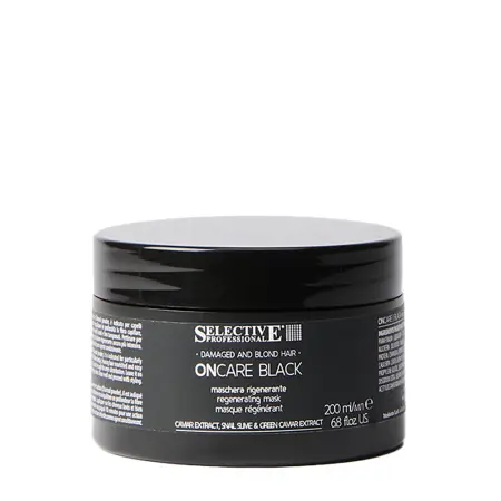 SELECTIVE PROFESSIONAL Маска интенсивная регенерирующая / BLACK ONCARE BLACK 200 мл - 1