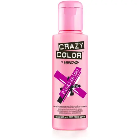 CRAZY COLOR Краска для волос, розовый / Crazy Color Pinkissimo 100 мл - 2