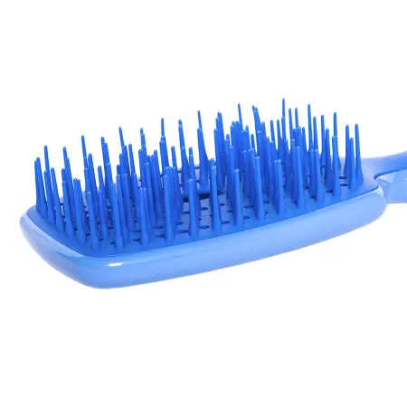 SOLOMEYA Расческа вентилируемая для волос, синяя / Vented Hair Brush Blue - 3