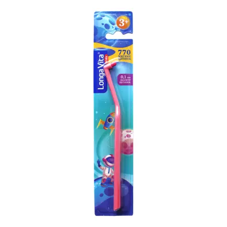 LONGA VITA Щетка зубная детская монопучковая от 3-х лет / Longa Vita - 7