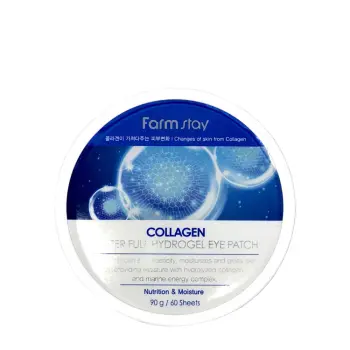 Патчи гидрогелевые с коллагеном для области вокруг глаз / Collagen moistfull 60 шт