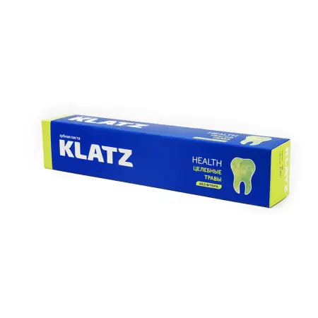KLATZ Паста зубная без фтора Целебные травы / HEALTH 75 мл - 3