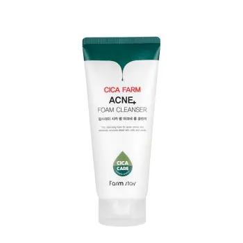 Пенка успокаивающая для лица с центеллой / Cica Farm Acne Foam Cleanser 180 мл