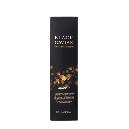 HOLIKA HOLIKA Эмульсия для лица с экстрактом черной икры / Black Caviar Anti-Wrinkle Emulsion 110 мл - 3