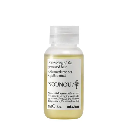 DAVINES SPA Масло питательное для химически поврежденных волос / NOUNOU oil 50 мл - 1