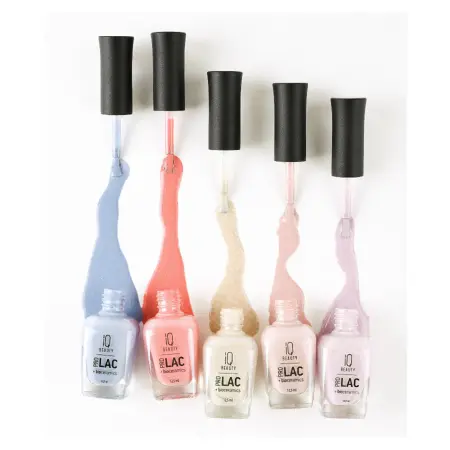 IQ BEAUTY 094 лак для ногтей укрепляющий с биокерамикой / Nail Polish PROLAC+bioceramics 12,5 мл - 7