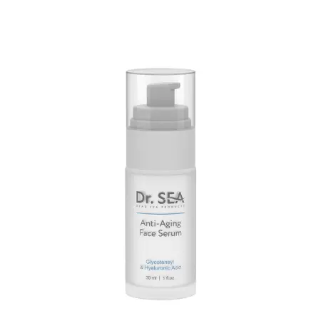 DR. SEA Сыворотка антивозрастная для лица с комплексом Glycotensyl и гиалуроновой кислотой / Dr.Sea 30 мл - 1