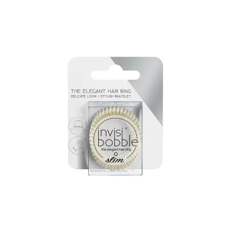 INVISIBOBBLE Резинка-браслет для волос с подвесом / invisibobble SLIM Stay Gold - 1