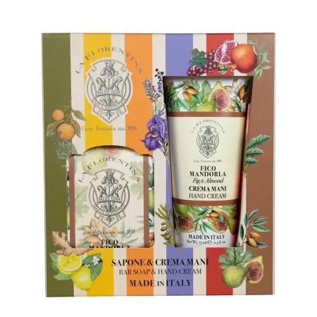 LA FLORENTINA Набор Инжир и Миндаль (крем 75 мл + мыло 106 гр) Fig & Almond - 1