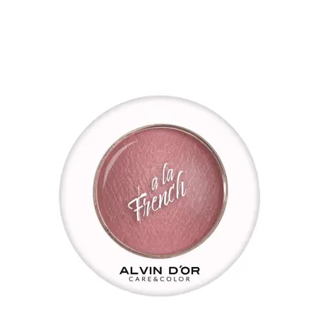 ALVIN D OR Румяна запечённые для лица, тон 04 / Soie Fine A LA FRENCH ash rose 3,2 гр - 1