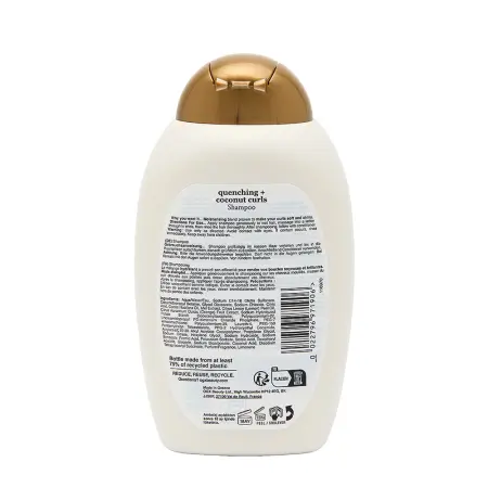 OGX Шампунь для вьющихся волос с маслом кокоса / Quenching Coconut Curls Shampoo 385 мл - 2