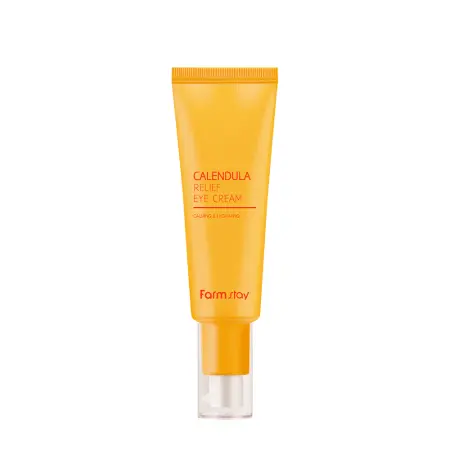 FARMSTAY Крем восстанавливающий для области вокруг глаз с календулой / Calendula Relief Eye Cream 50 мл - 1