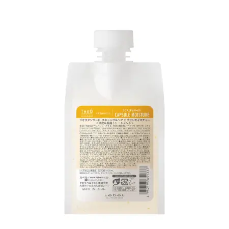 LEBEL Крем-уход с увлажняющими капсулами для мужчин / THEO Standard SCALP & HAIR CAPSULE MOISTURE, Refill 500 мл - 1