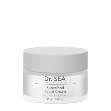 DR. SEA Крем для лица с авокадо и алое вера Суперфуд / Dr.Sea 50 мл - 1