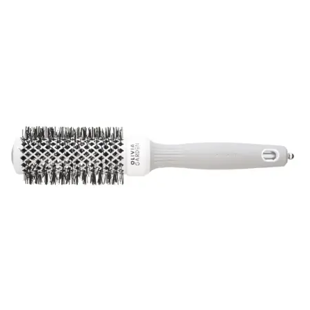 OLIVIA GARDEN Термобрашинг OG Expert Blowout Shine White&Grey 35 мм - 1
