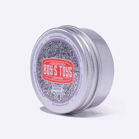 BOY S TOYS Бриолин для укладки волос сверх сильной фиксации со средним уровнем блеска / Boy s Toys Deluxe 40 мл - 2