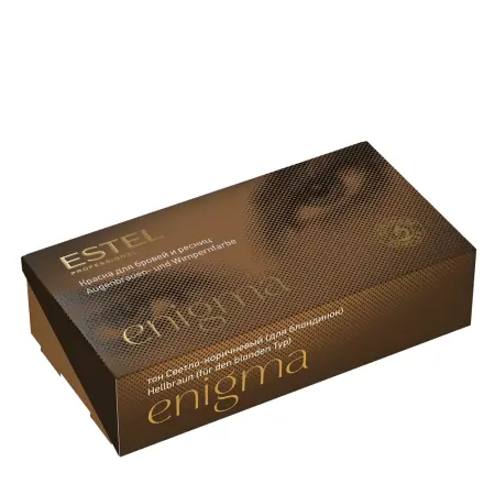 ESTEL PROFESSIONAL Краска для бровей и ресниц, светло-коричневый / Enigma - 1