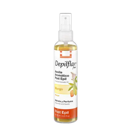 DEPILFLAX 100 Масло для удаления остатков воска, манго / Mango Post Epil Aromatic Oil 125 мл - 1