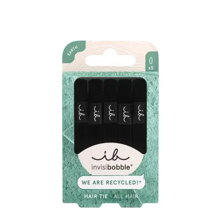 INVISIBOBBLE Резинка эластичная для волос / invisibobble HAIR TIE EARTH BLACK - 1
