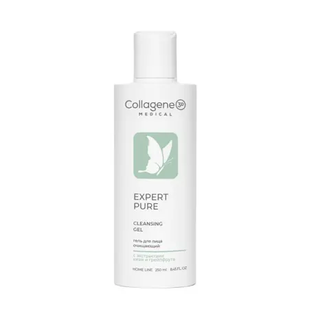 MEDICAL COLLAGENE 3D Гель очищающий для лица / EXPERT PURE 250 мл - 1