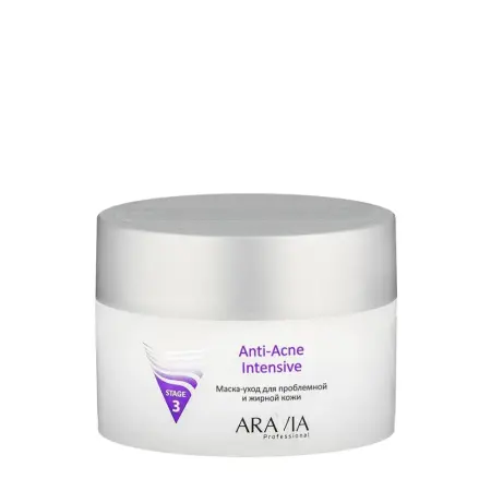 ARAVIA Professional Маска-уход для проблемной и жирной кожи / ARAVIA Professional Anti-Acne Intensive 150 мл - 1