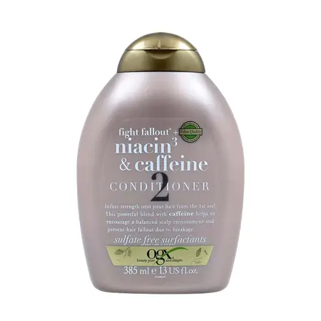 OGX Кондиционер против выпадения волос с ниацином и кофеином / Fight Fallout + Niacin & Caffeine Conditioner 385 мл - 1