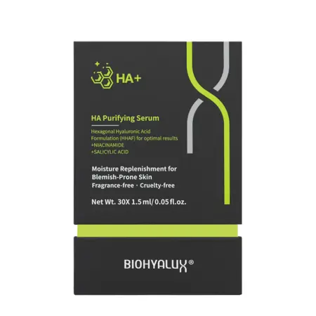 BIOHYALUX Сыворотка матирующая для проблемной и жирной кожи / На Purifying Serum 30*1,5 мл - 2