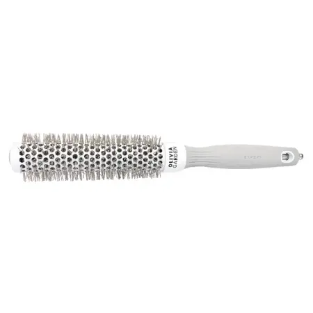 OLIVIA GARDEN Термобрашинг OG Expert Blowout Shine Wavy Bristles White&Grey 25 мм - 1