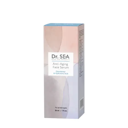 DR. SEA Сыворотка антивозрастная для лица с комплексом Glycotensyl и гиалуроновой кислотой / Dr.Sea 30 мл - 3