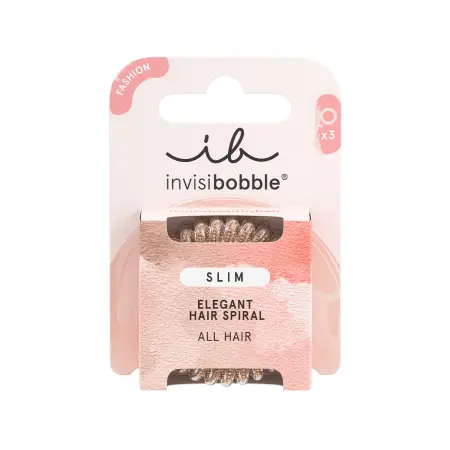 INVISIBOBBLE Резинка-браслет для волос, в картоне / invisibobble SLIM Of Bronze and Beads - 2