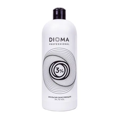 DIOMA PROFESSIONAL Эмульсия окисляющая 3% универсальная / Dioma Professional 10Vol 1000 мл - 1