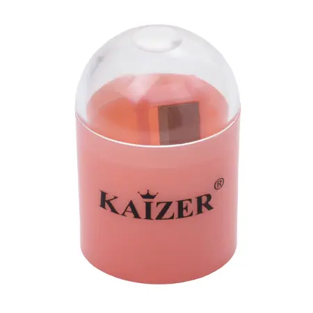 KAIZER Точилка односторонняя, цилиндр, цвет ассорти - 1