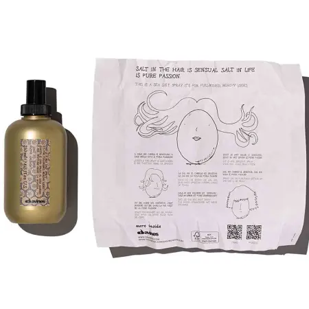 DAVINES SPA Спрей с морской солью для объемных свободных укладок / MORE INSIDE 250 мл - 3